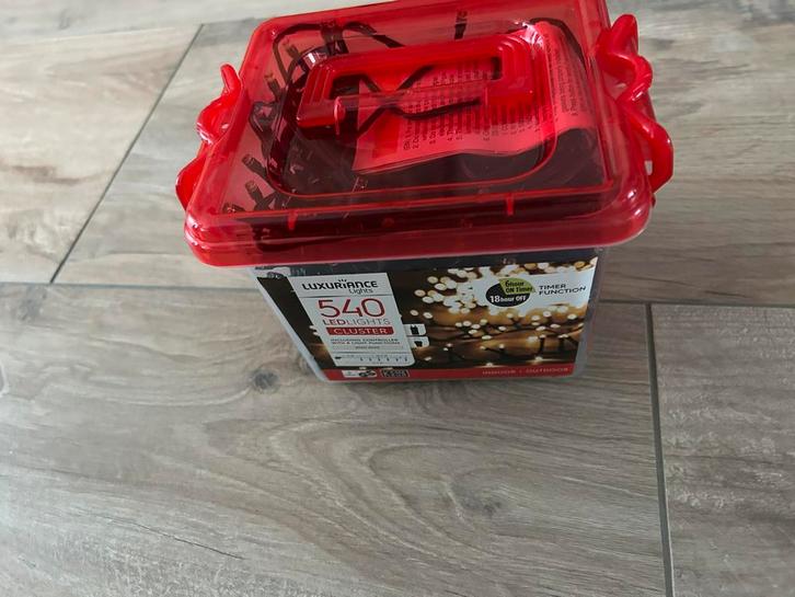 LED Cluster Kerstverlichting - 540 LED's, Diversen, Kerst, Zo goed als nieuw, Ophalen of Verzenden