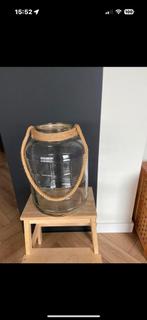 Vaas/Windlicht, Huis en Inrichting, Woonaccessoires | Kandelaars en Kaarsen, Ophalen, Overige materialen, 25 tot 50 cm