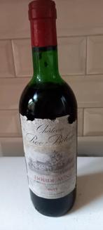 Château Roc Belair Bordeaux 1977, Ophalen of Verzenden, Frankrijk, Rode wijn
