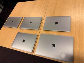 5x Macbook Pro 13 15 Inch i5 i7 Touchbar - Defect/Onderdelen beschikbaar voor biedingen
