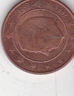 2 cent 2004 belgie, Verzenden, België