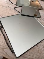 3 vierkanten spiegels te koop. Zgan!, Minder dan 50 cm, Ophalen of Verzenden, Zo goed als nieuw, Minder dan 100 cm