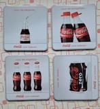 Coca Cola "Open Happiness" metaal/kurk onderzetters, 4 st., Ophalen of Verzenden, Nieuw