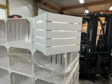 Wit Gelakte Kisten NIEUW !!!!!!! beschikbaar voor biedingen