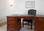 Klassiek Engels bureau 180x90 partnerdesk (NIEUW), Huis en Inrichting, Ophalen of Verzenden, Zo goed als nieuw