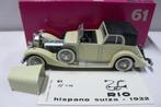 hispano suiza 1932 - rio models  #61   1/43, Verzenden, Nieuw, Auto, Overige merken