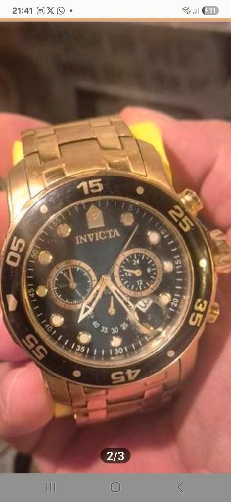 Invicta Pro Diver Herenhorloge zgan, Sieraden, Tassen en Uiterlijk, Horloges | Heren, Ophalen of Verzenden