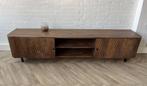 Magazijn Leegverkoop TV meubel ribbel mangohout Avila retro, Nieuw, Ophalen of Verzenden, Info@wkhome.nl, Argonweg 20 Amersfoort