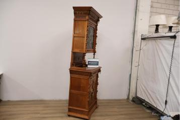 Antiek Houten Buffetkast in Gründerzeit-Stijl van J.Boer beschikbaar voor biedingen