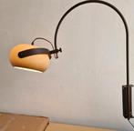 Vintage mushroom wandlamp Dijkstra zwenkarm jaren 70, Ophalen of Verzenden, Zo goed als nieuw
