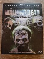 The Walking Dead 3e Seizoen LE steelbook 3-disc blu-ray, Cd's en Dvd's, Blu-ray, Ophalen of Verzenden, Zo goed als nieuw, Tv en Series