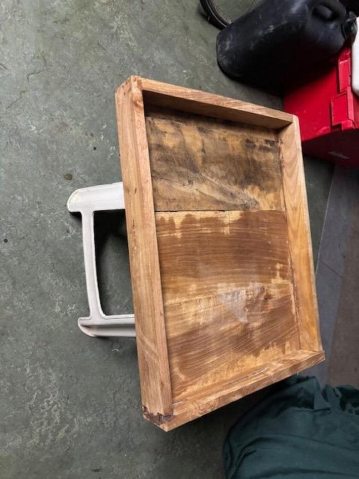 groot dienblad 48 x 61 x 7 cm., Huis en Inrichting, Woonaccessoires | Dienbladen, Hout, Rechthoekig, Ophalen of Verzenden