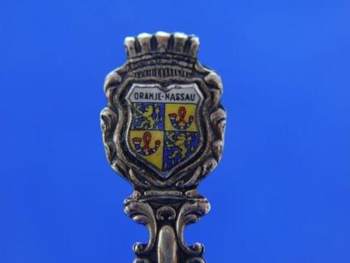 Lepeltje: Oranje-Nassau Gemeentewapen, Antiek en Kunst, Antiek | Bestek, Verzenden