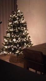 Kerstboom 180 hoog. Zonder versiering met rieten ondermand., Diversen, Kerst, Ophalen, Zo goed als nieuw