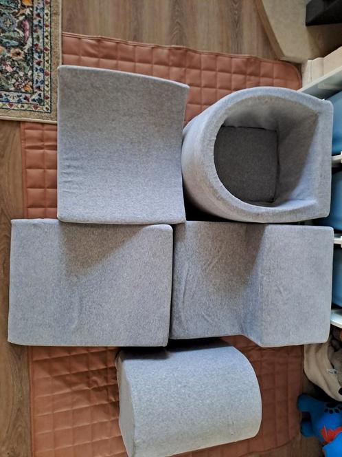 Foam speelset; ballenbak en klimmen, Kinderen en Baby's, Speelgoed | Overig, Zo goed als nieuw, Jongen of Meisje, Ophalen