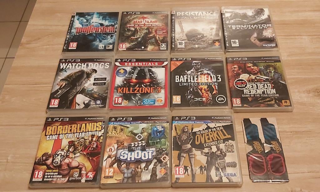 PlayStation 3 Games Bundel, Spelcomputers en Games, Games | Sony PlayStation 3, Zo goed als nieuw, Overige genres, 3 spelers of meer