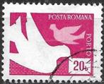 Roemenië 1974 portzegel mi.121 vogel POSTDUIF, Postzegels en Munten, Overige landen, Verzenden, Gestempeld
