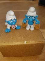 2 Smurfen van Albert Heijn    verzamelen, Verzamelen, Smurfen, Ophalen of Verzenden, Zo goed als nieuw, Verschillende Smurfen
