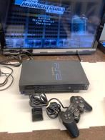 Sony PlayStation 2 phat, 1 controller, memorycard + spellen., Gebruikt, Met games, Ophalen of Verzenden, Met 1 controller