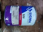 Verf Sigma S2u gloss 9010, Doe-het-zelf en Verbouw, Verf, Beits en Lak, Ophalen, Wit, Nieuw, Verf