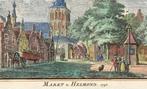 gekleurde gravures helmond, Spilman 1750, Antiek en Kunst, Ophalen of Verzenden