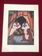 Walt Disney litho print Knabbel en Babbel, Verzamelen, Disney, Ophalen of Verzenden, Zo goed als nieuw, Plaatje of Poster