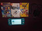 Nintendo switch lite met mario sonic en epic mickey spellen, Spelcomputers en Games, Spelcomputers | Nintendo Switch Lite, Ophalen of Verzenden
