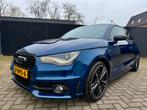 Audi A1 1.4 Tfsi 90KW S-tronic 2011 Blauw S-Line✅, Auto's, Audi, A1, Zwart, 4 cilinders, Leder en Stof