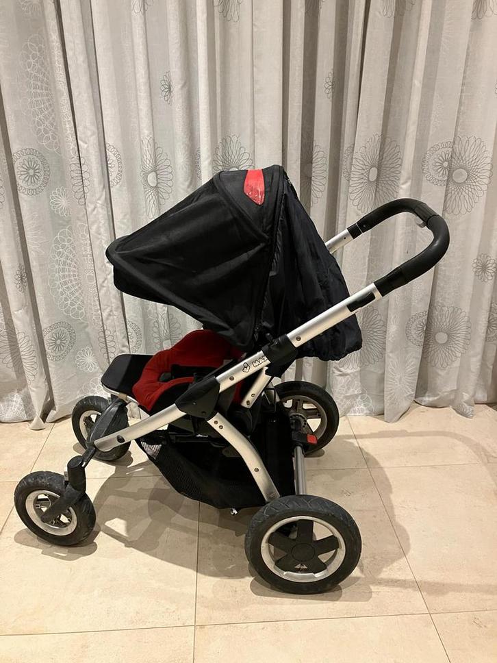 Maxi-Cosi Mura 4 Kinderwagen – 3 in 1 – Met extra’s!, Kinderen en Baby's, Kinderwagens en Combinaties, Zo goed als nieuw, Maxi-Cosi