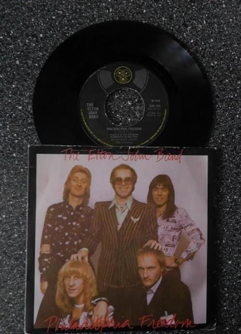 Elton John Band - Philadelphia freedom, Cd's en Dvd's, Vinyl Singles, Verzenden