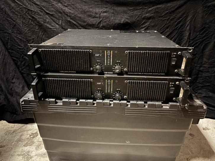 Lab Gruppen LAB 4000 versterkers, Muziek en Instrumenten, Versterkers | Keyboard, Monitor en PA, Gebruikt, P.A., 1000 watt of meer