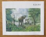 Thailand, blokje Olifanten, 1991, Verzenden, Postfris, Dier of Natuur
