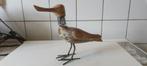 moderne houten vogel beeld, Verzamelen, Beelden en Beeldjes, Ophalen of Verzenden, Zo goed als nieuw, Dier