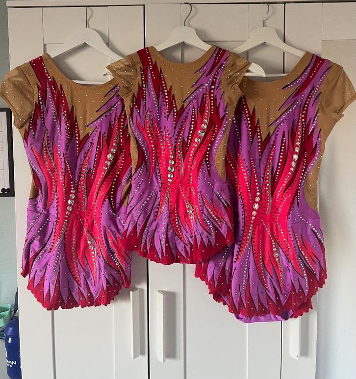 Acropakjes trio, Kleding | Dames, Sportkleding, Gedragen, Overige typen, Roze, Ophalen of Verzenden