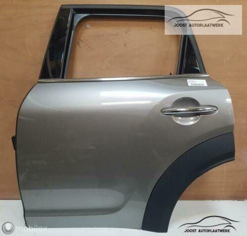 Portier linksachter Mini Countryman F60 '17-> Melting zilver, Auto-onderdelen, Carrosserie en Plaatwerk, Deur, Mini, Achter, Links