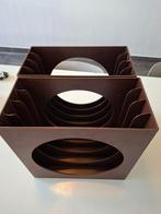 2x Schweizer Design platenrek elpees, vinyl vintage jaren 70, Cd's en Dvd's, Vinyl | Overige Vinyl, Ophalen of Verzenden, Gebruikt