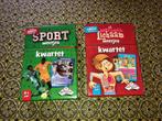 2x kwartet spel - sport en menselijk lichaam, Ophalen of Verzenden, Zo goed als nieuw, Kwartet(ten)