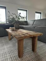 Landelijke houten salontafel Naga chair - 100x45x35, 50 tot 100 cm, Minder dan 50 cm, Nieuw, Rechthoekig