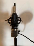 Vonyx Condensator Microfoon met Shockmount, Muziek en Instrumenten, Microfoons, Ophalen of Verzenden, Zo goed als nieuw, Studiomicrofoon
