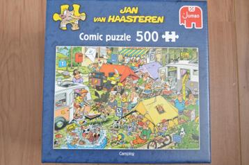 Jumbo Comic puzzel Jan van Haasteren - Camping beschikbaar voor biedingen