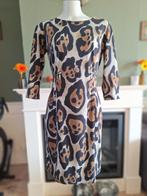 Caroline Biss bruin zwarte jurk 38 M gratis verzenden, Kleding | Dames, Maat 38/40 (M), Bruin, Verzenden, Knielengte