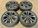 19 INCH ORIGINELE M VELGEN + ZOMERBANDEN BMW X1 X2 715, 19 inch, Gebruikt, Banden en Velgen, Ophalen of Verzenden