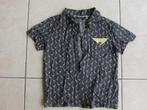 mooie blouse van Hilde &co maat 128. grijs motief vogeltjes, Kinderen en Baby's, Hilde&co, Overhemd of Blouse, Ophalen of Verzenden