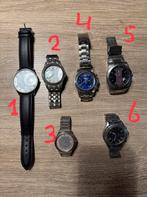 Te koop heren horloge, Ophalen, Zo goed als nieuw, Leer, Overige merken