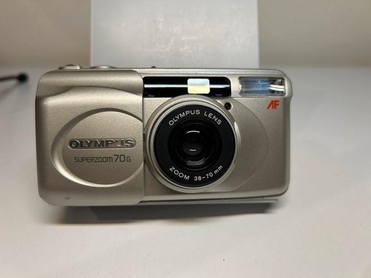 Olympus Superzoom 70G 35mm Camera, Audio, Tv en Foto, Fotocamera's Analoog, Gebruikt, Compact, Olympus, Ophalen of Verzenden
