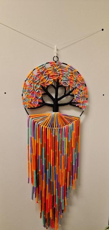 Tree of Life – Boho Style Macrame Wall Hanging beschikbaar voor biedingen