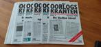 Oorlogskranten met poster en tijdschriften in map, Ophalen of Verzenden, Gelezen, Overige typen