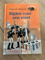 Kinderboek, de roskam, rijden voor een rozet,  niveau m4, Non-fictie, Vivian den Hollander, Ophalen of Verzenden, Zo goed als nieuw