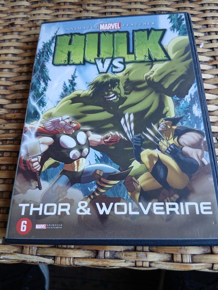 Hulk vs Thor & Wolverine DVD - Nieuw!, Spelcomputers en Games, Games | Sony PlayStation 1, Nieuw, Avontuur en Actie, 1 speler