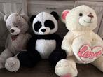 Grote knuffelberen - set van 3, Kinderen en Baby's, Speelgoed | Knuffels en Pluche, Ophalen, Zo goed als nieuw, Beer
